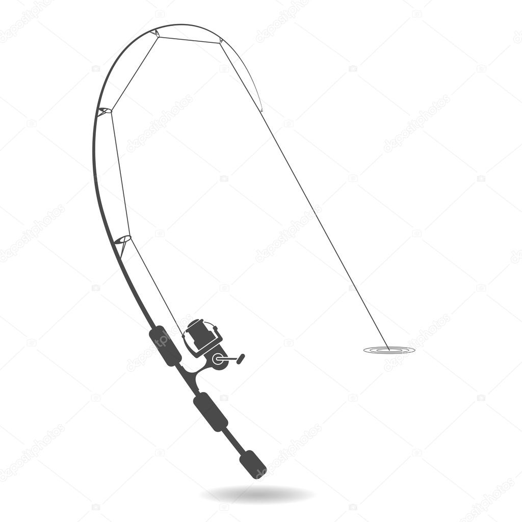 Featured image of post Curved Fishing Pole Drawing Draw an oval near the base of the pole