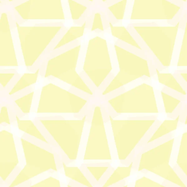 Sarı arka planda beyaz geometrik vektör deseni paskalya paskalyasız bebek arka planı eşkenar dörtgenlerin geometrik deseni. Etnik kusursuz süs. Soyut arkaplan - renkli çizgiler. Vektör yaz illüstrasyonu