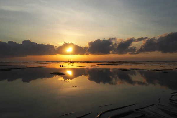Mañana Sanur Beach Sanur Denpasar City Provincia Bali Indonesia —  Fotos de Stock