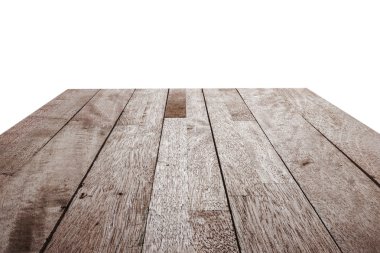 Ahşap doku üstüne izole kırpma yolu