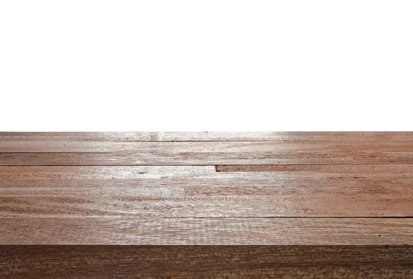 Texturu dřeva top na izolované — Stock fotografie