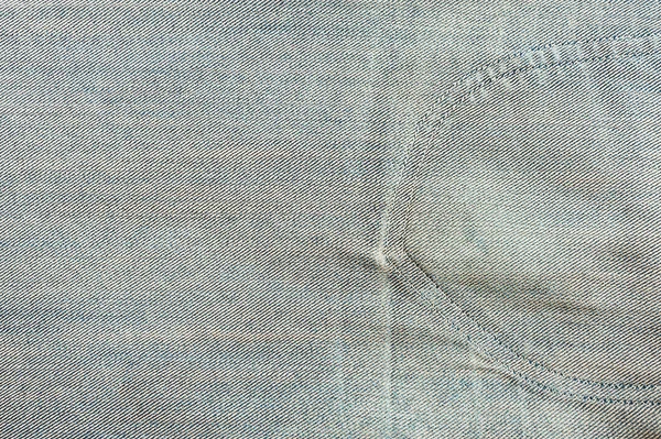 Close up texture of blue jean or denim — Stock Photo, Image