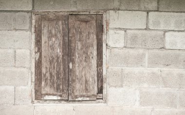 Beton ve eski ahşap duvar dokusu