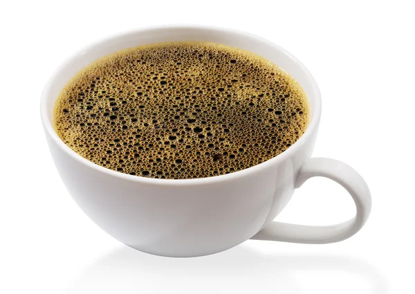 Kırpma yolu ile izole kahve fincanı — Stok fotoğraf