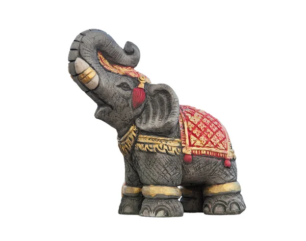 Estatua de elefante aislada — Foto de Stock