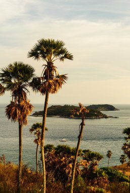 Phuket sceni, lam balo thep (isim Tay dili), deniz Tayland, güzel doğal, dünyanın her yerinden turist popüler turizm