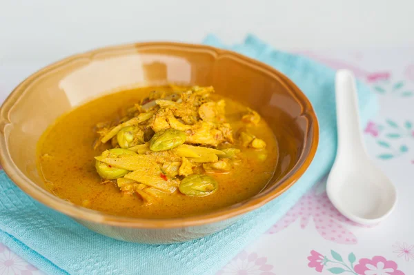 Curry varm kryddig, mat regnperioden — Stockfoto