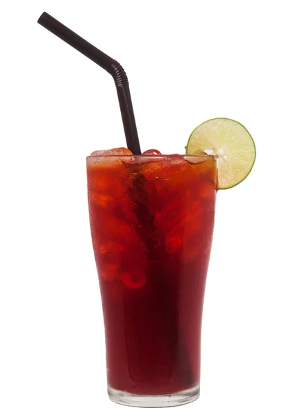 Ice tea, Isolated, clipping path — Stock Photo, Image