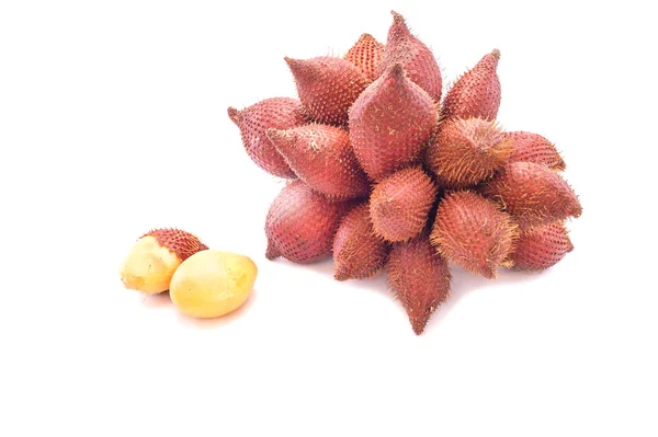 Litchi Against On White Background — Stock Photo, Image