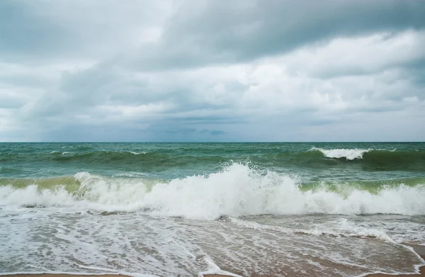 Seaa และชายหาด — ภาพถ่ายสต็อก
