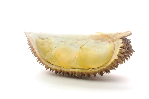 Durian fresh yellow fruit isolated — Stock Photo, Image