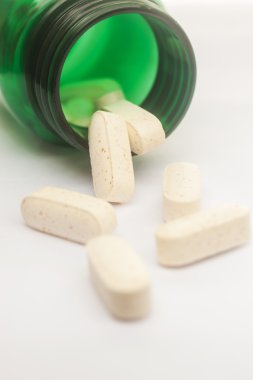 şişeden dökülmesini hapları