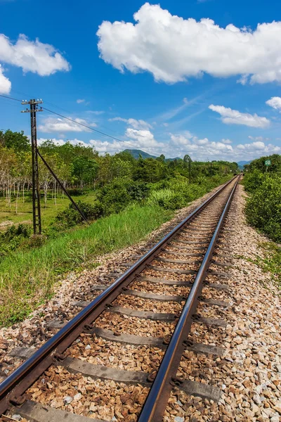 Spoorweg vervoer — Stockfoto