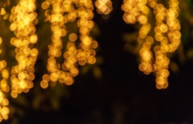 Soyut bokeh gece ışık şehir