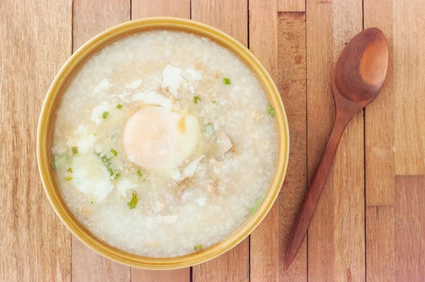 Geleneksel Çince porridge pirinç Bulamaç kase