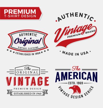 Set Of Premium Apparel T-Shirt Design