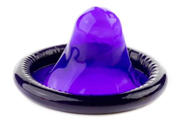 Preservatif violet — Photo