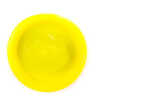 Préservatif jaune — Photo