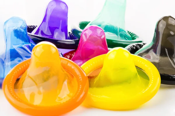 Renkli prezervatif Telifsiz Stok Imajlar