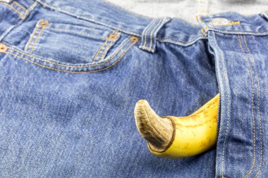 Büyük muz ve erkek kot pantolon, hangi tarihlerde penis