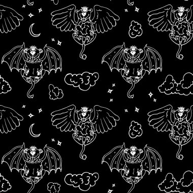 Çizgi film desen canavarlar melek ile ve yo.