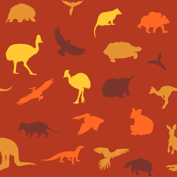 Животные Австралии . — стоковый вектор