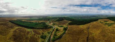 İrlanda manzaraları, limerick alanı, DJI insansız hava aracı, Limerick radar topu