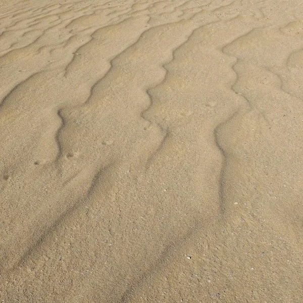 Крупный План Песчаных Дюн Пустыне — стоковое фото