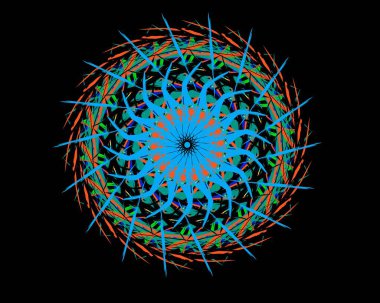 Bu bir Ramazan Kareem mandala tasarımı.