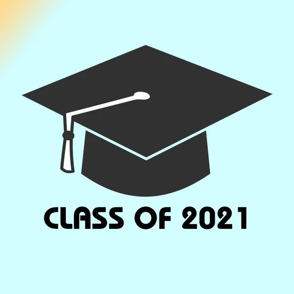 Detta Examen Ikon Klass 2021 Hög Kvalitet — Stockfoto