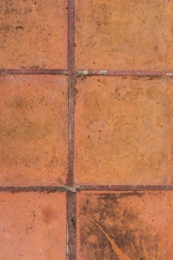 Kiremit doku taş turuncu arka plan