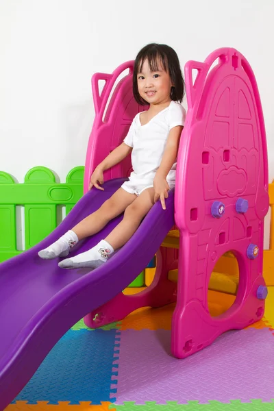 Children Sliding — Stock Photo, Image