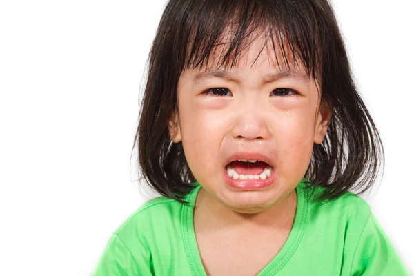 Little Asain Chinese Crying — Stok fotoğraf