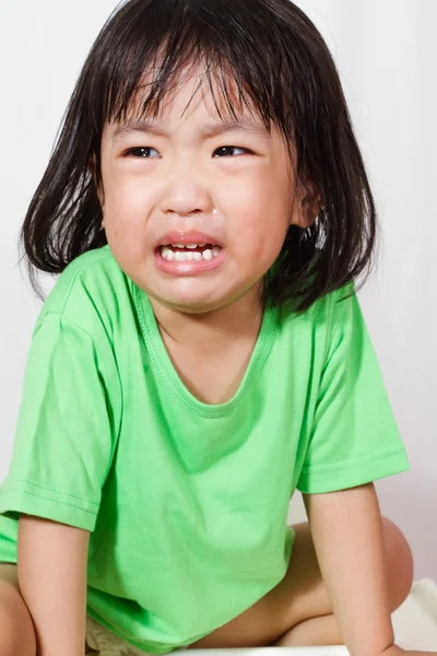 Little Asain Chinese Crying — Stock Photo, Image