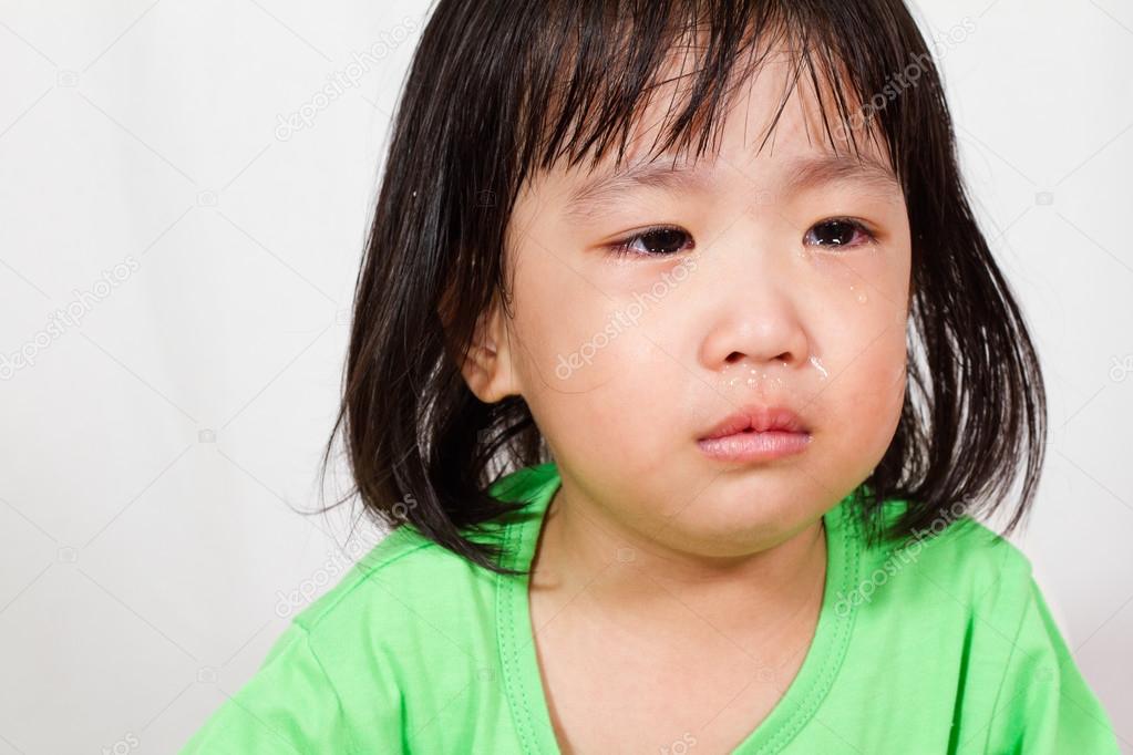Little Asain Chinese Crying