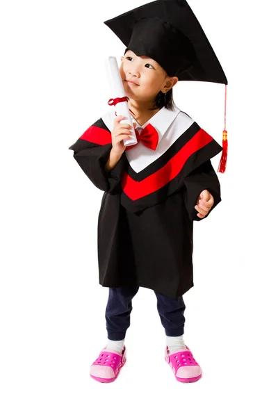 Asian Child Graduation — Stock Photo, Image