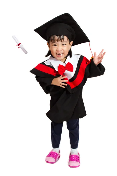 Ασιατικές παιδί αποφοίτηση — Φωτογραφία Αρχείου