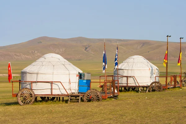 Vnitřní Mongolsko Jinzhanghan Touring kmen — Stock fotografie