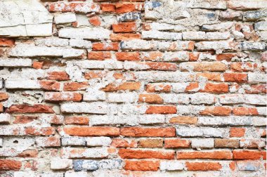 Eski kırmızı tuğla duvar arkaplanı