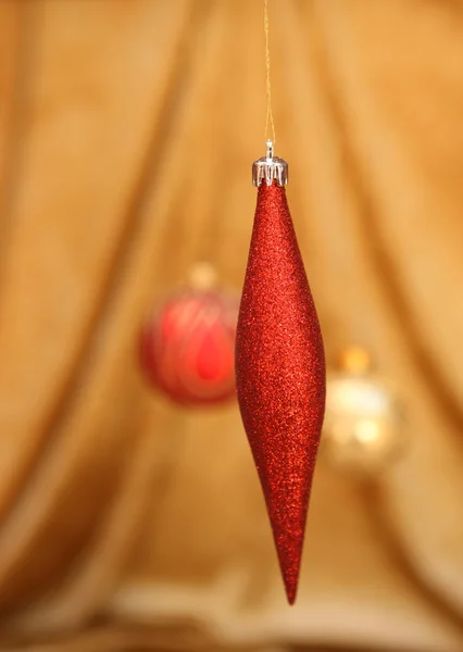 Beautiful christmas baubles — Stock Photo, Image