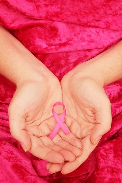 Cinta de conocimiento del cáncer de mama — Foto de Stock