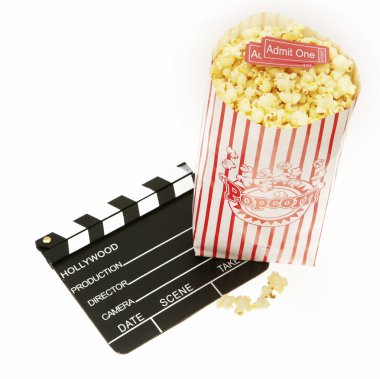 casella di scolo e popcorn Movie