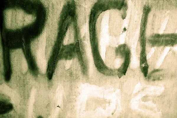 Rage graffiti word — Stock Photo, Image