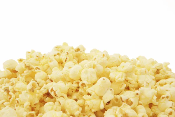 Tasty popcorn border — Stockfoto