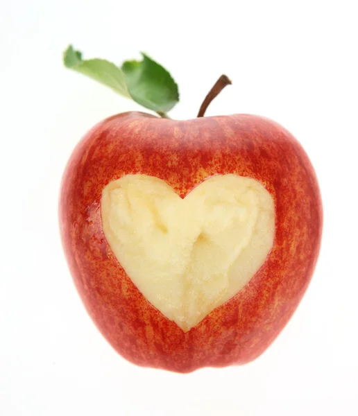 Delicious Heart Healthy Apple — Stock Photo, Image