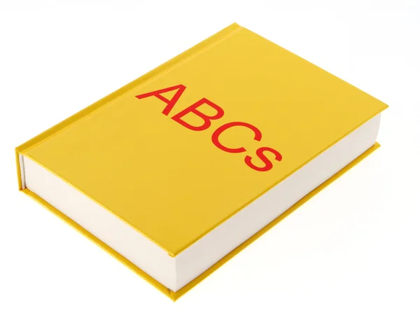 Bok med ABC Inskription — Stockfoto