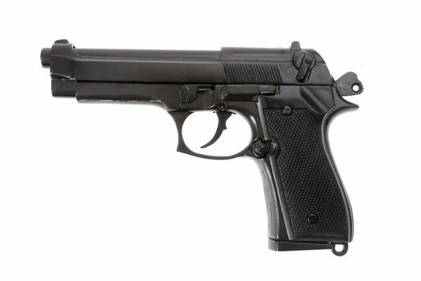 Beretta поліції пістолета — стокове фото