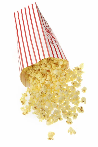 Scatola di carta di popcorn — Foto Stock