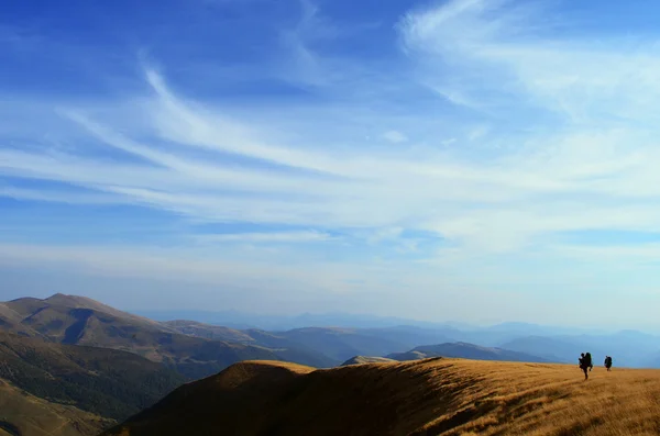 Üst iki backpackers