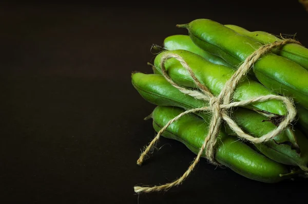 yeşil fasulye kablosu bağlı